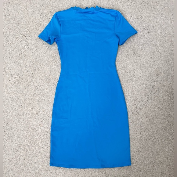 NWT SKIMS Turquoise Recycled Swim Swim Dress Size XXS - Picture 4 of 7